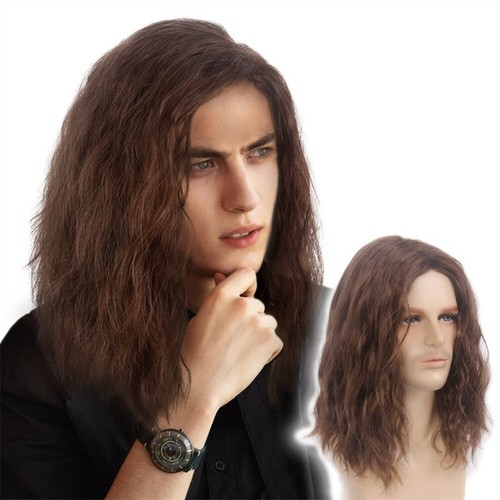 Mens cosplay wig shoulder - cosplay,