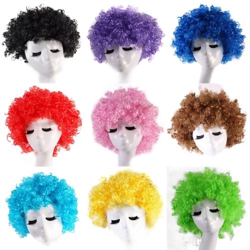 Curly hair afro - wigs, fancy