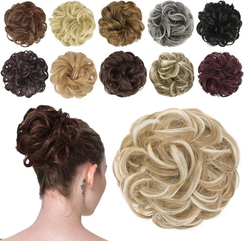 Messy bun hair pieces - messy,