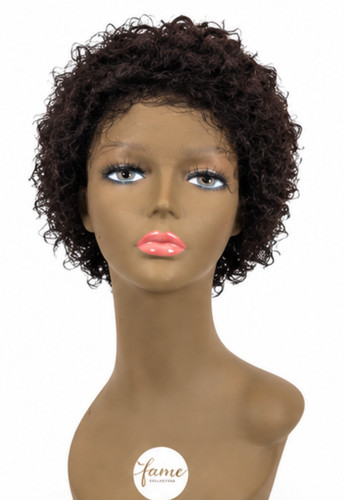 Natural black short lace front