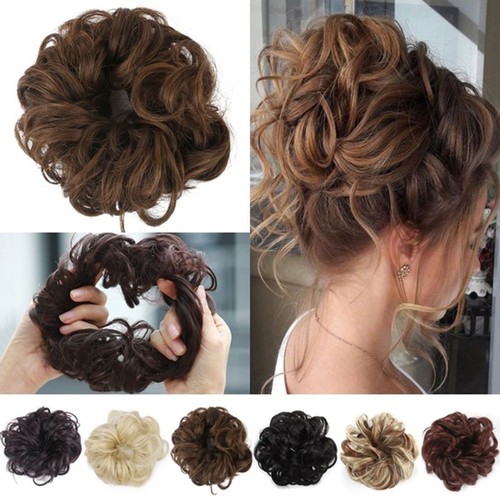 Ponytail scrunchie fake - scrunchie,