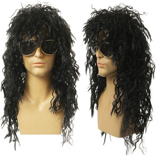 Long curly synthetic - synthetic, wigs