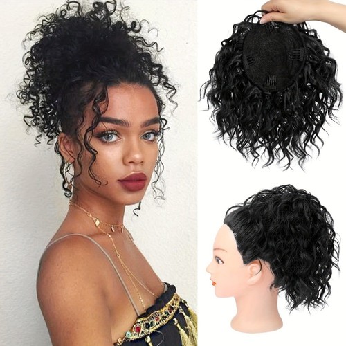 Wavy curly ponytail extension - curly,