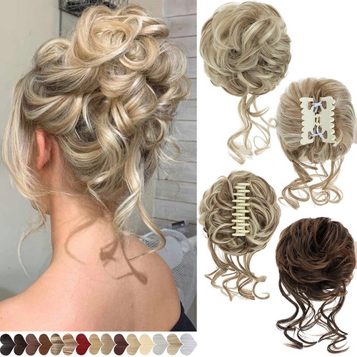 Thicker curly messy - x-thicker, bun