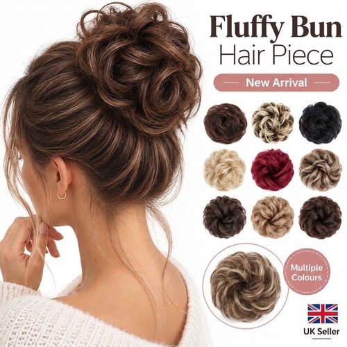 Women curly hair - curly, bun