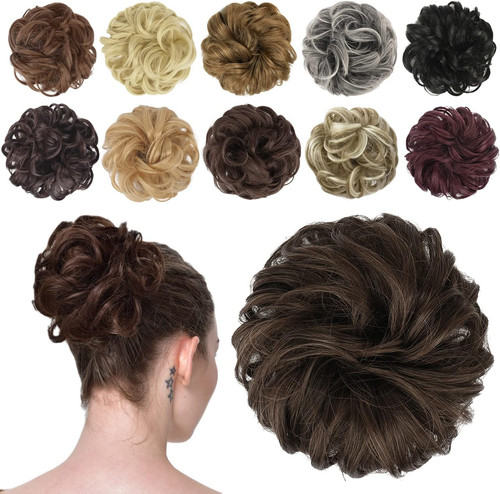 Messy bun hair pieces - messy,