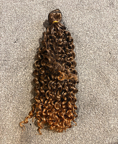 Curly human hair weft - curly,