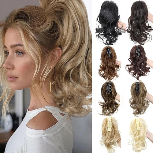 Inch short curly clip - curly, in