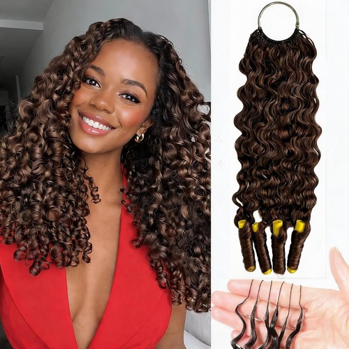 Human crochet hair - human, black
