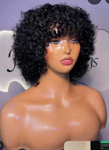 Human hair curly - hair, wig