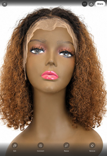 Curly lace front - , brand