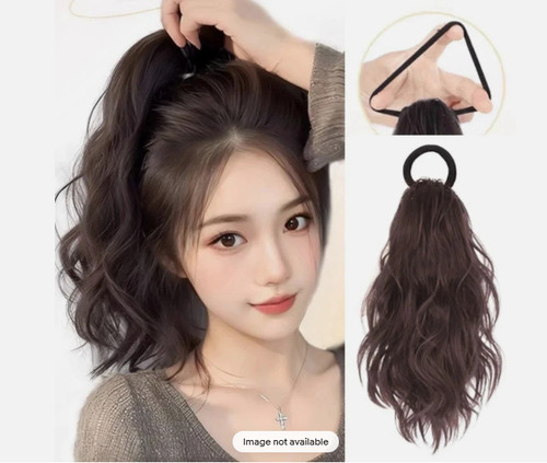 Synthetic ponytails hair - synthetic,