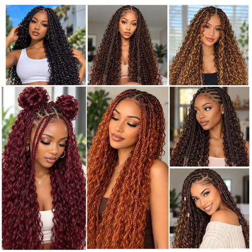 Deep wave crochet - crochet, curly