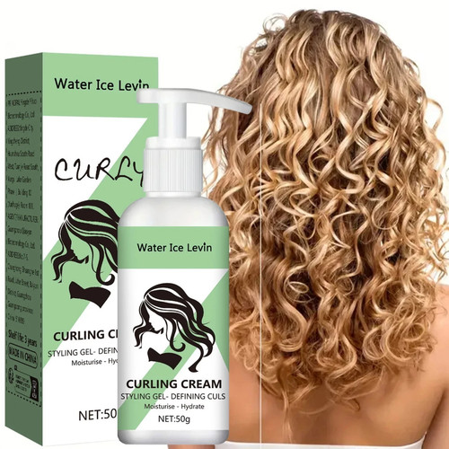 Curly hair styling cream - curly,