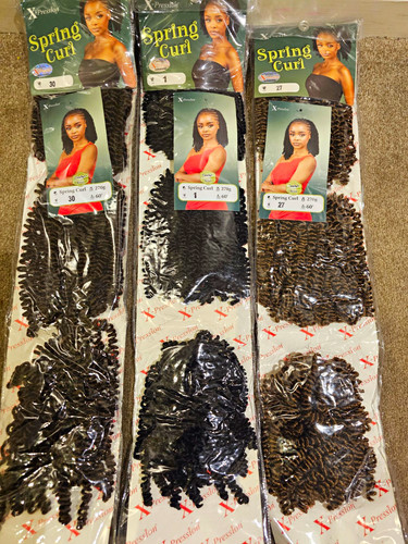 Pression spring curl curly - x-pression,
