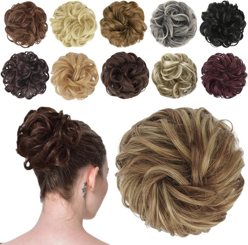 Messy bun hair pieces - messy,