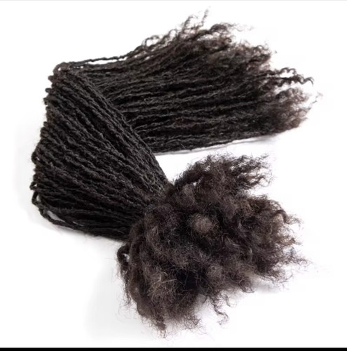 Microlocs human hair - microlocs,