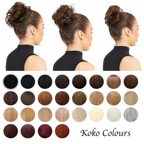 Koko bun scrunchie curly - koko,