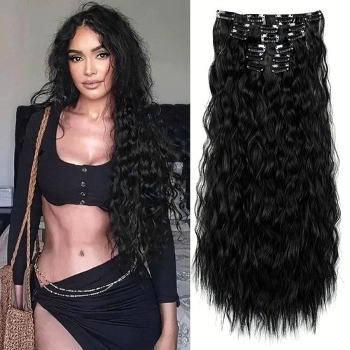 Synthetic hair extension curly - synthetic,